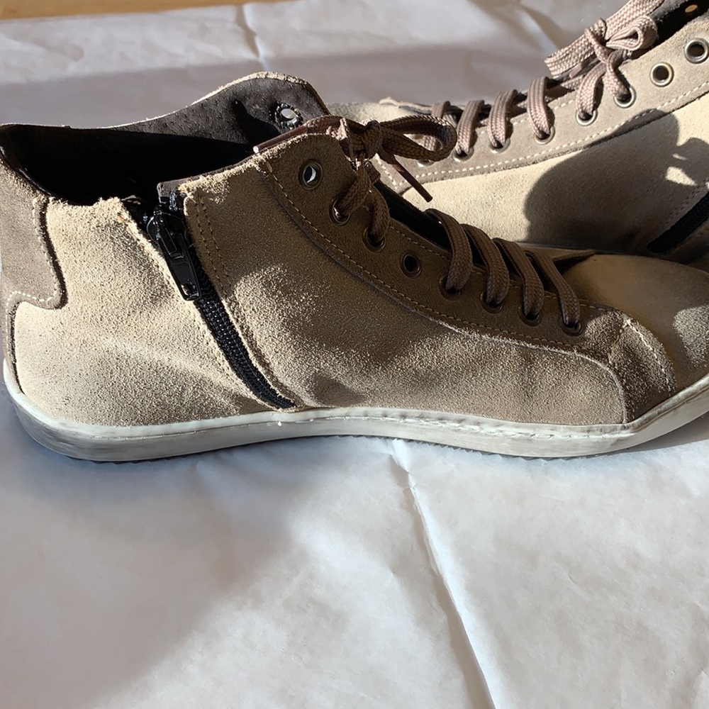Distressed Jeweled Italian Sneakers *Brand New* *Never Worn* - Picture 5 of 9